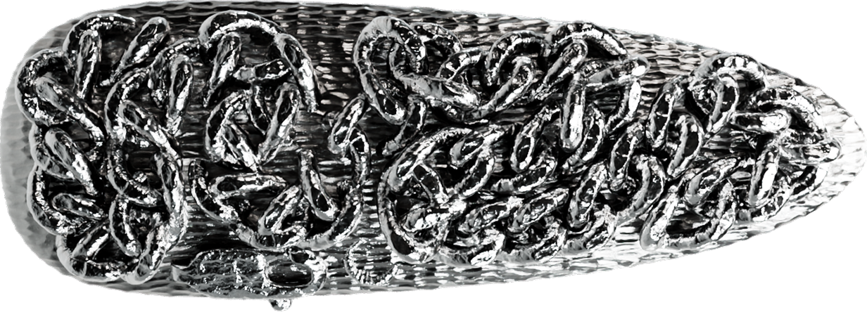 chain nail jewelry side view