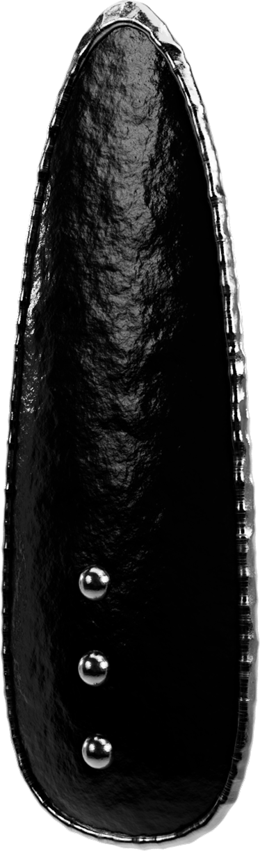 Sludge nail jewelry piece - view 3